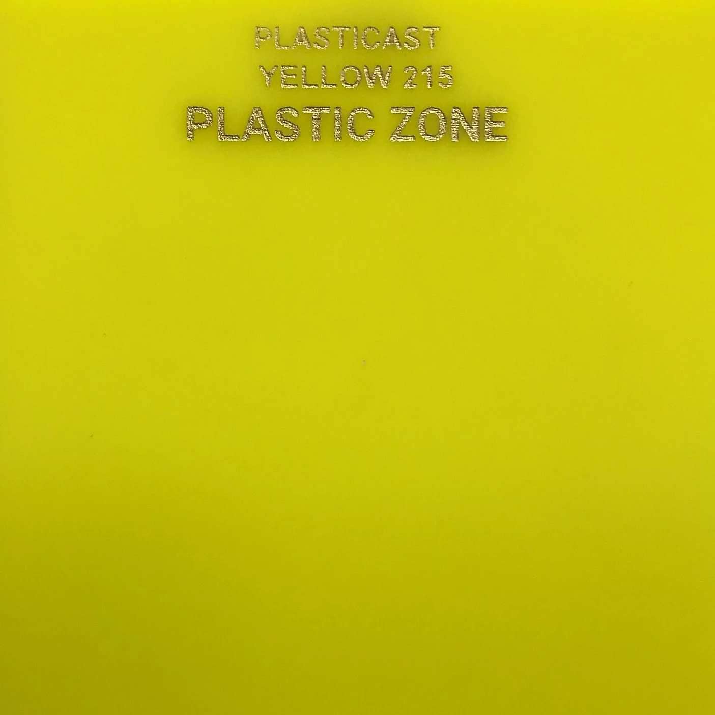 Yellow 215 acrylic sheet