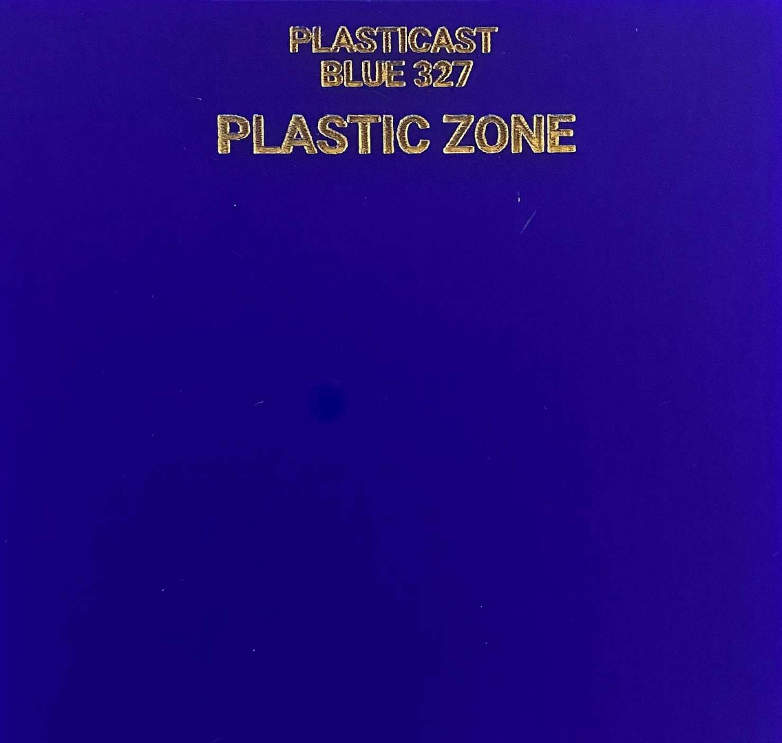 Blue 327 acrylic sheet